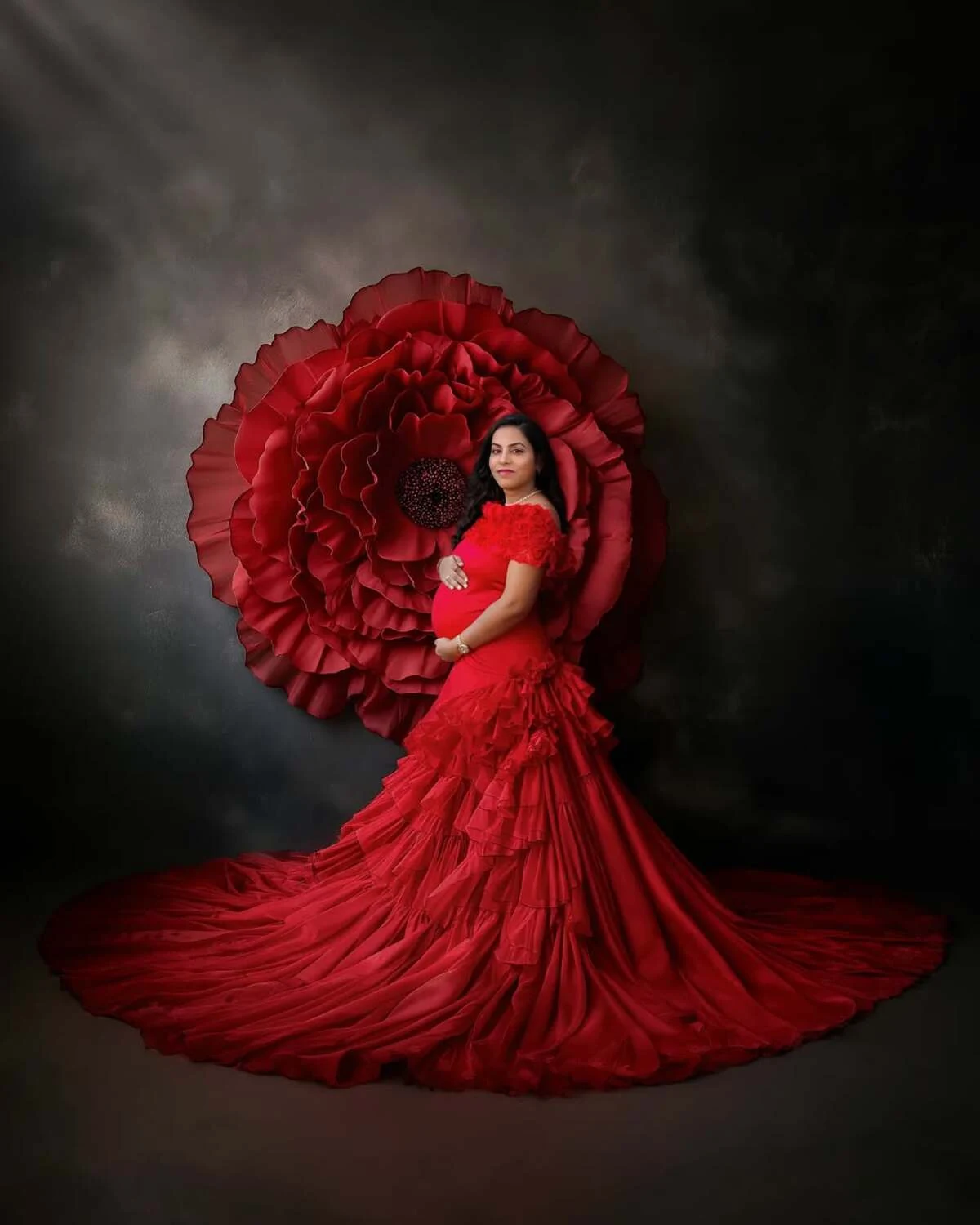 A Rose in Full Bloom — Maternity
